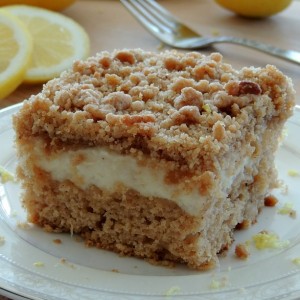 Heavenly Lemon-Cream Cheese Coffee Cake